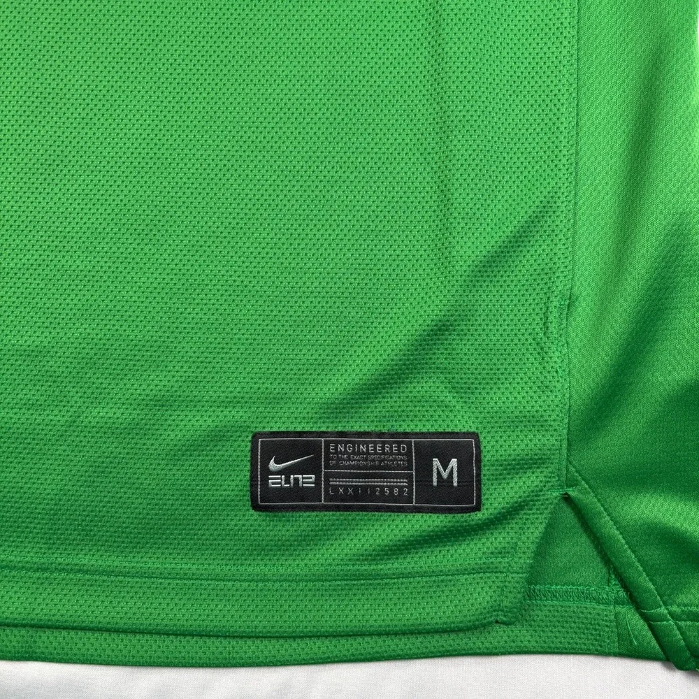 Oregon Ducks Basketball Jersey Mens Medium Green Nike Dri Fit NCAA NEW